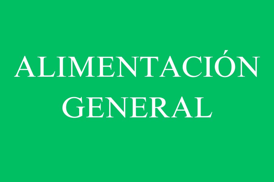 ALIMENTACIÓN GENERAL